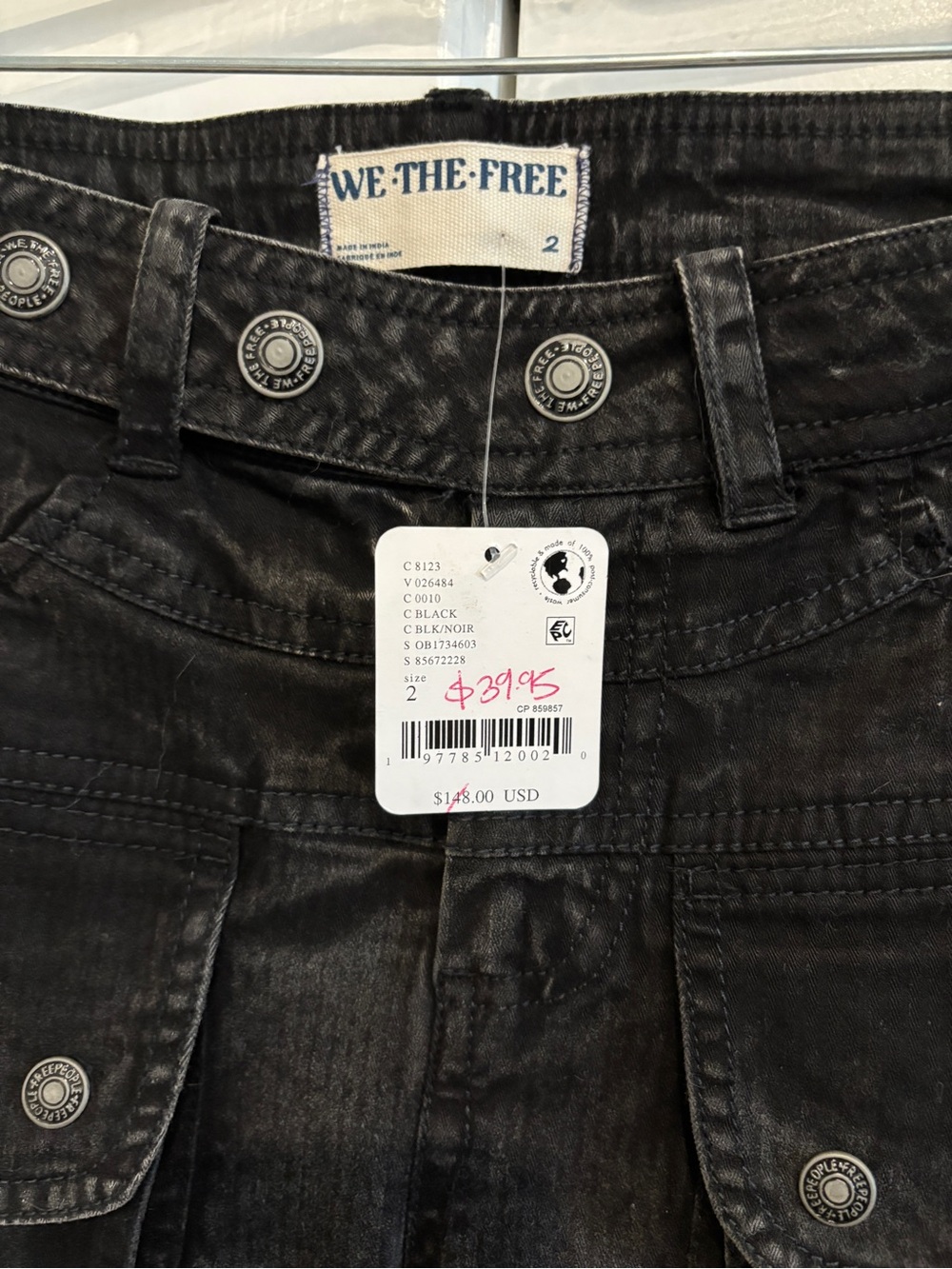 We The Free Hot In It Moto Pants. Size 2 - Picture 6 of 10